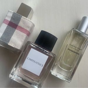 Dolce & Gabanna + Burberry London + bonus bundle!